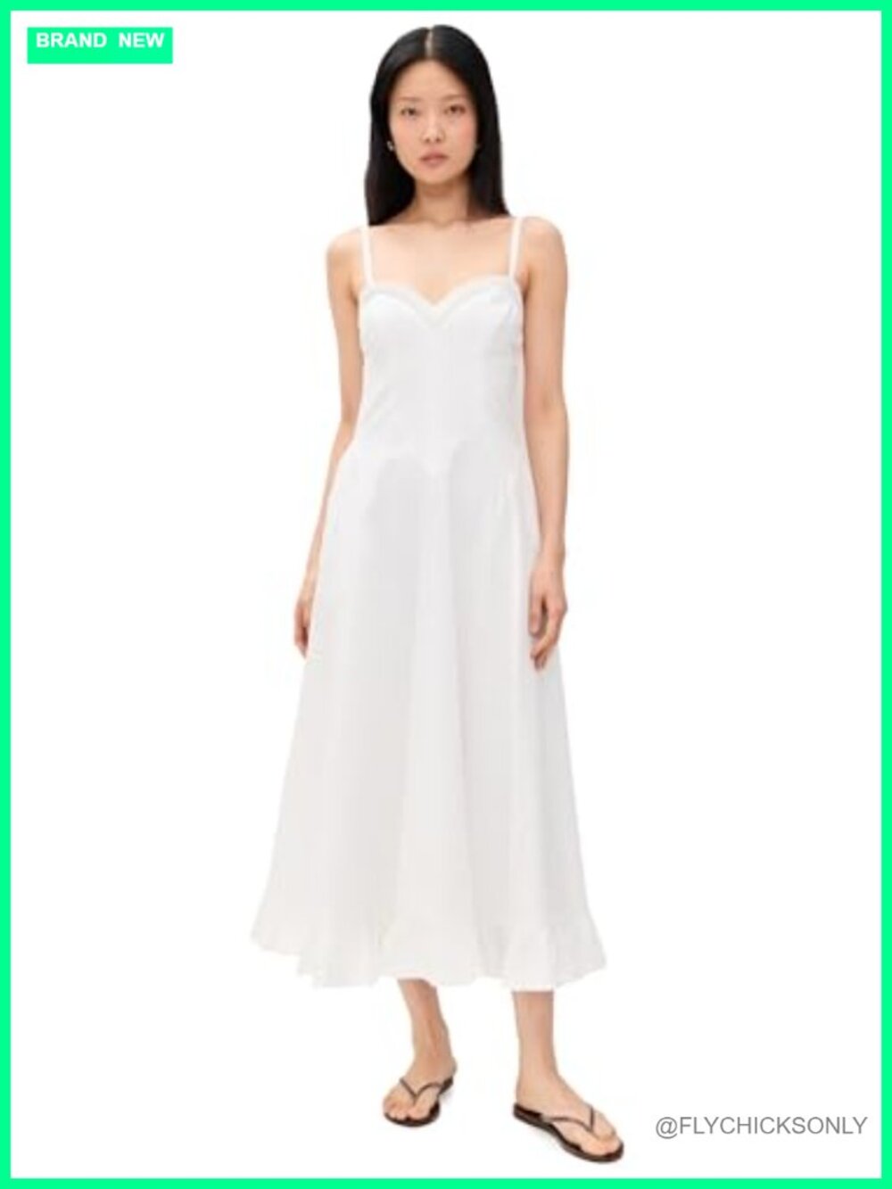 Free People Another Season Midi Dress Smocked Ruffle Hem Pockets